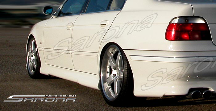 Custom BMW 5 Series Side Skirts  Sedan (1997 - 2003) - $490.00 (Part #BM-005-SS)